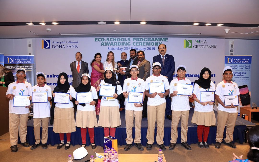 Bhavan’s clinches the Doha Bank Yellow Star Award.