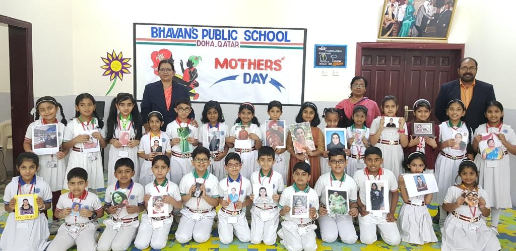 Bhavan’s Public School celebrated Happy Mothers’ Day