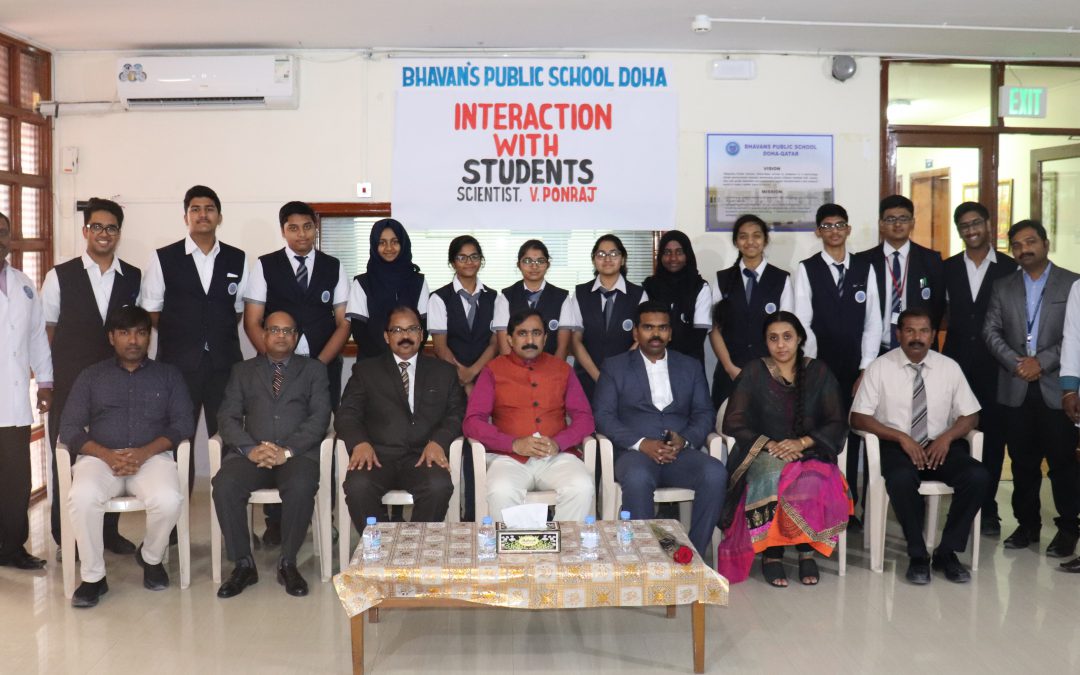 VISIT OF Mr.PONRAJ, AN ACE SCIENTIST