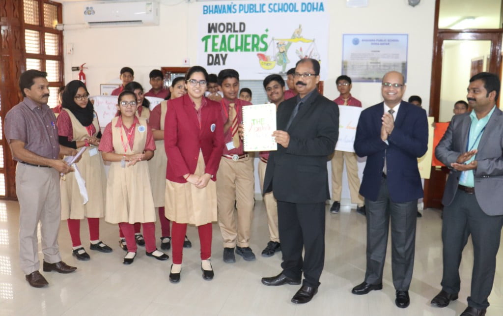 Bhavan’s Public School celebrated World Teachers’ Day