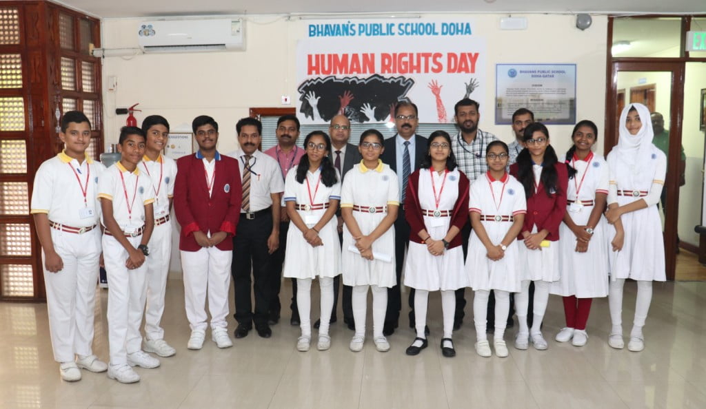 Bhavan’s Public School observed Human Rights Day