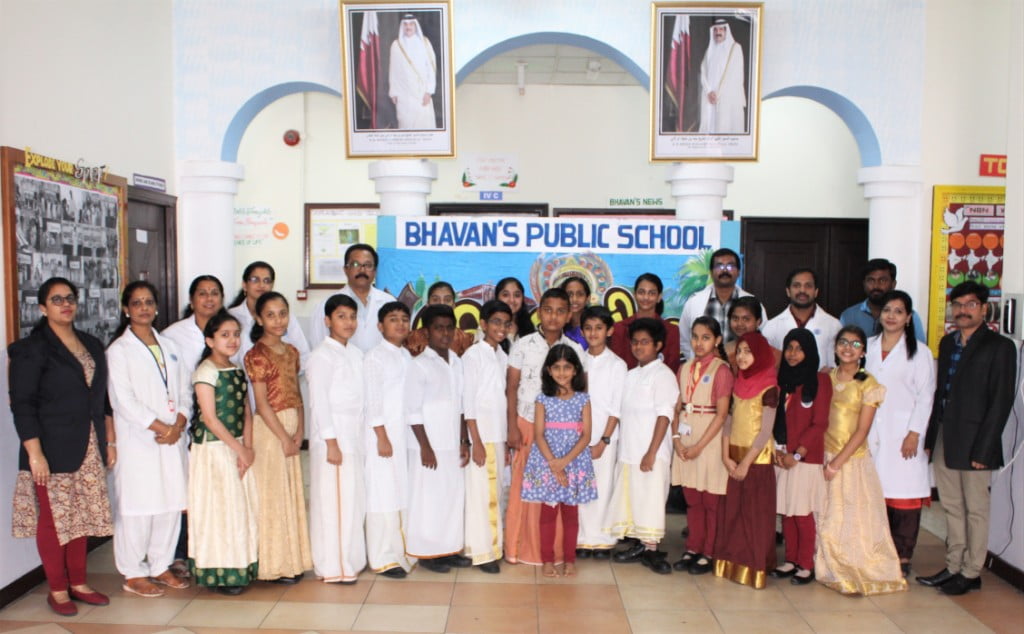 Bhavan’s Public School celebrated Kerala Piravi