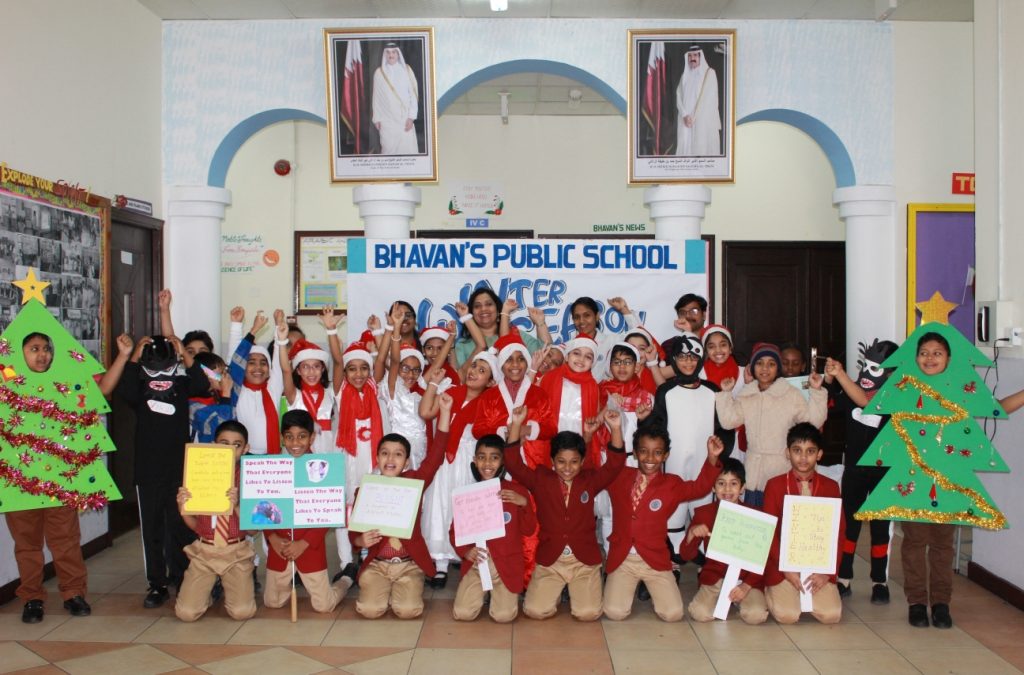 Bhavan’s Public School celebrated Winter Season
