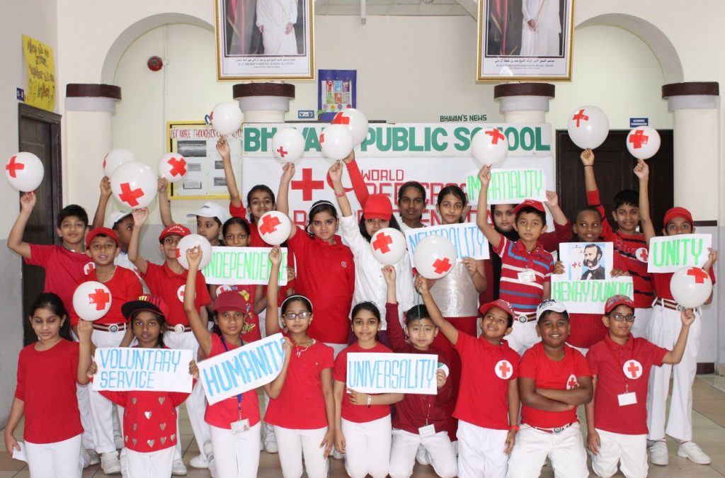 Bhavan’s Celebrates World Red Cross And Red Crescent Day