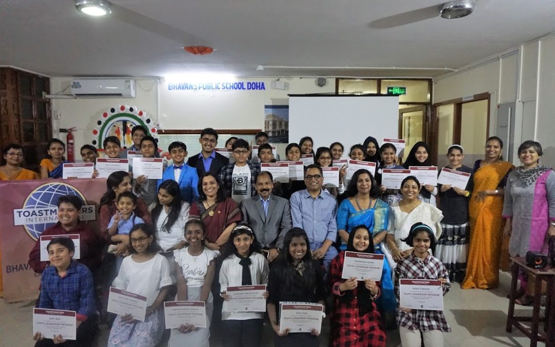 Bhavan’s Toastmasters Conducts Youth Leadership Program